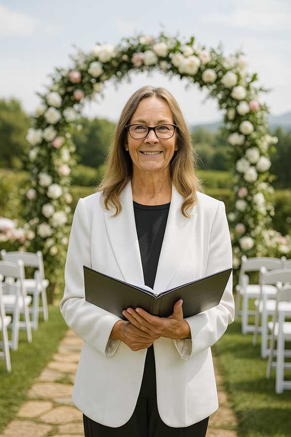 Cindy wedding officiant feature